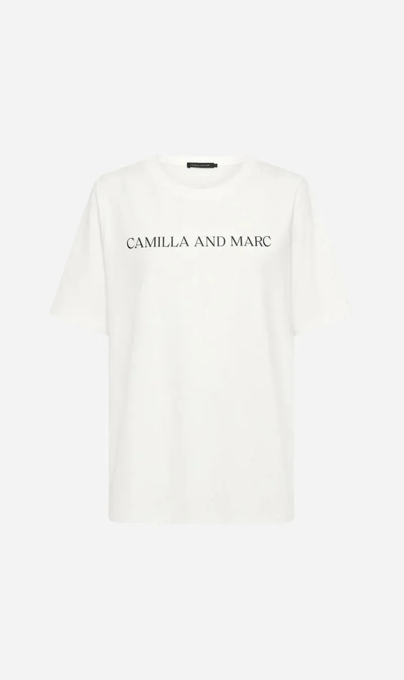 Camilla and Marc | Asher Tee - White/Black sold by Sister & Co