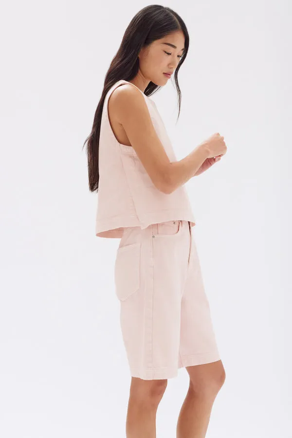 Assembly Label | Relaxed Denim Short - Pomello sold by Sister & Co product image thumbnail 4