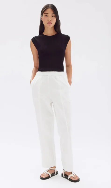Assembly Label | Bria Pant - Antique White sold by Sister & Co