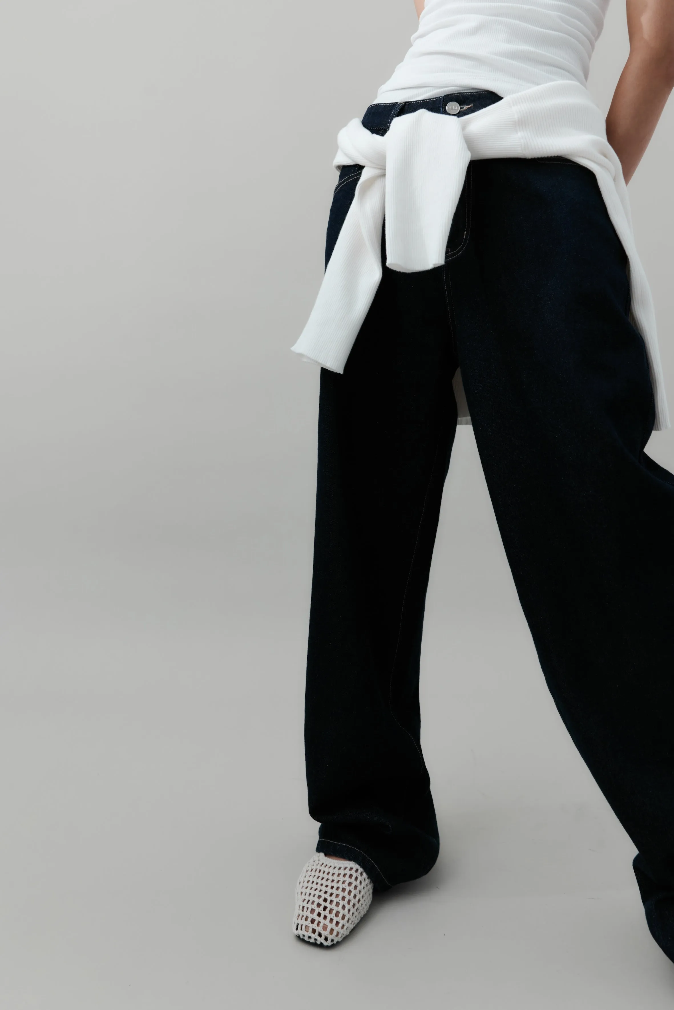 Rebe | Crochet Ballet Flat - Natural sold by Sister & Co product image thumbnail 4