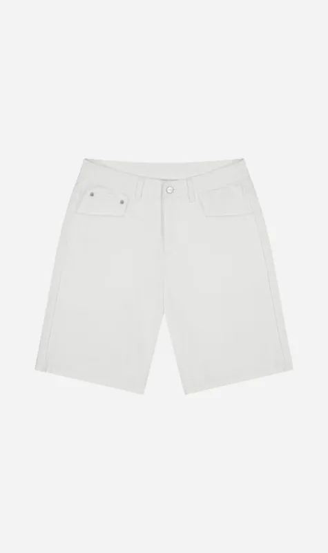 Rebe | Dillon Shorts - White sold by Sister & Co
