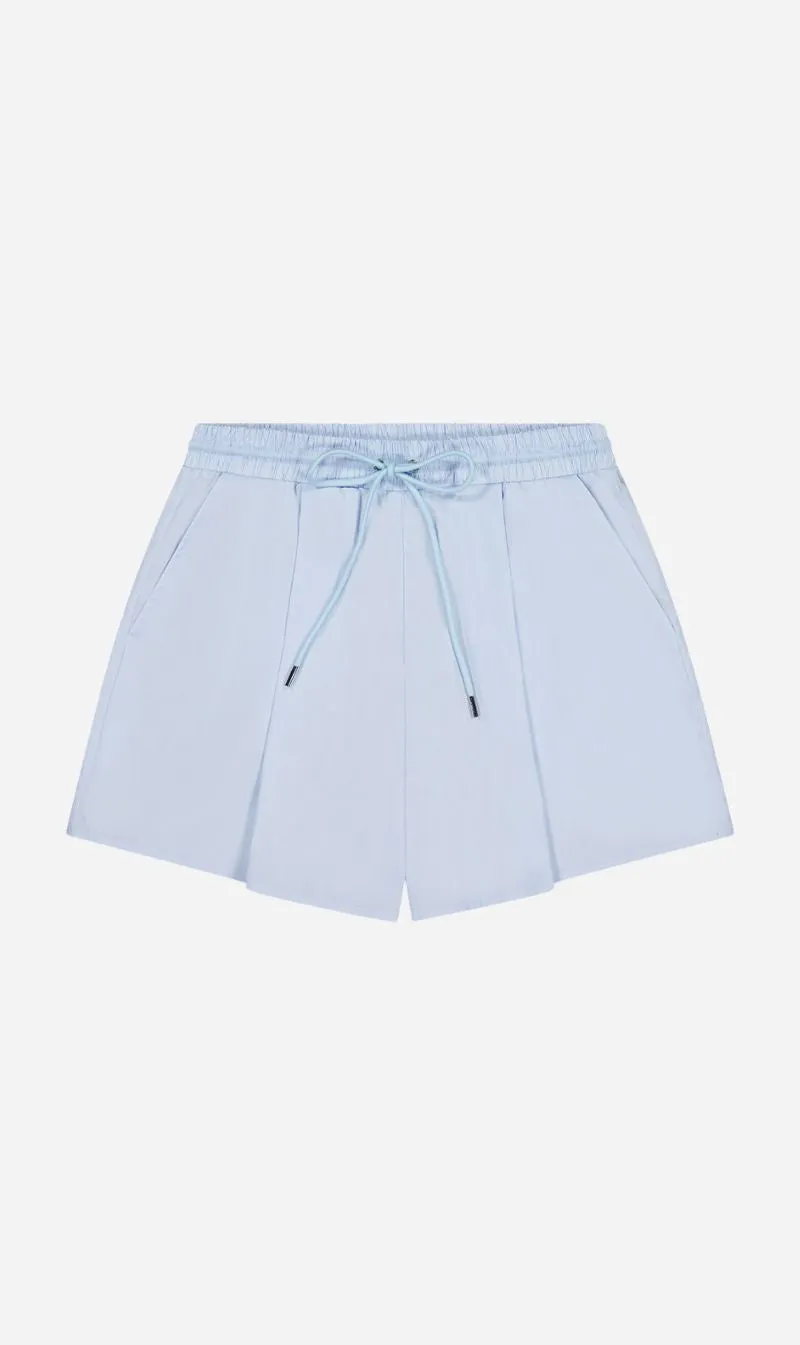 Rebe | Cotton Drawstring Shorts - Blue sold by Sister & Co