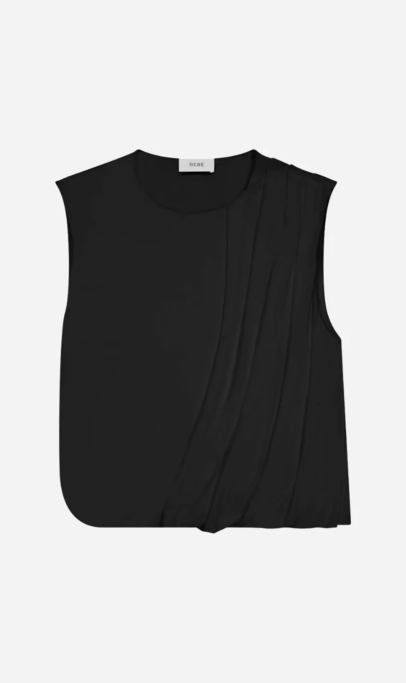 Rebe | Milly Top - Black sold by Sister & Co
