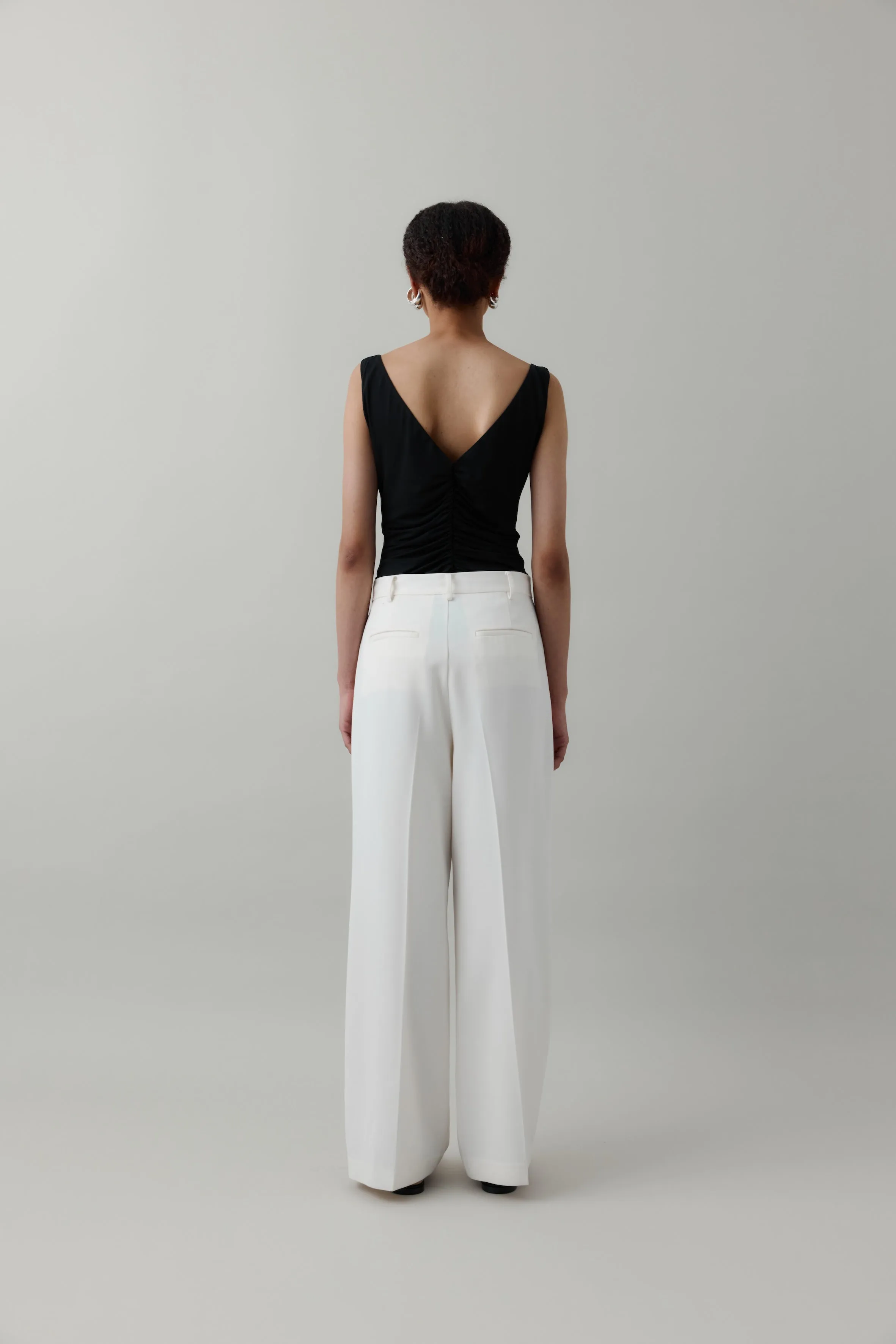 Rebe | Ruched Top - Black sold by Sister & Co product image thumbnail 4