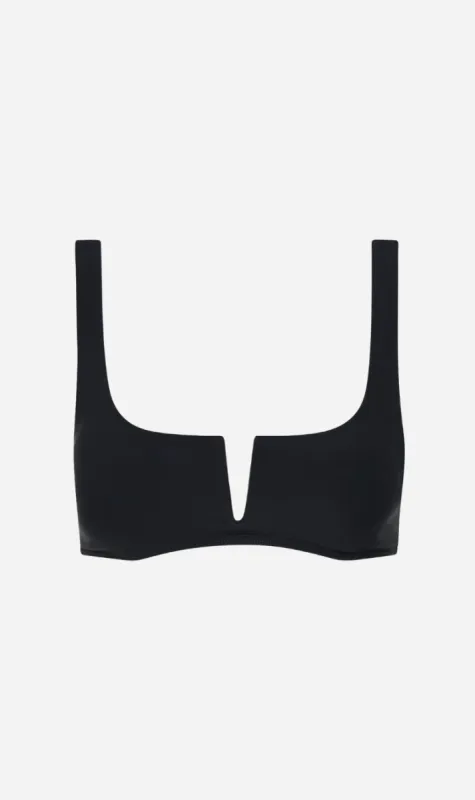Bondi Born | Clio Bikini Top - Black sold by Sister & Co