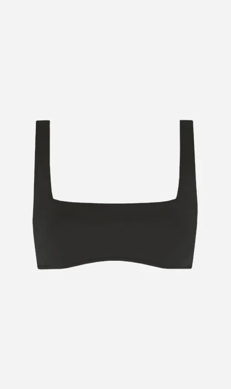 Bondi Born | Aria Bikini Top - Black sold by Sisters & Co