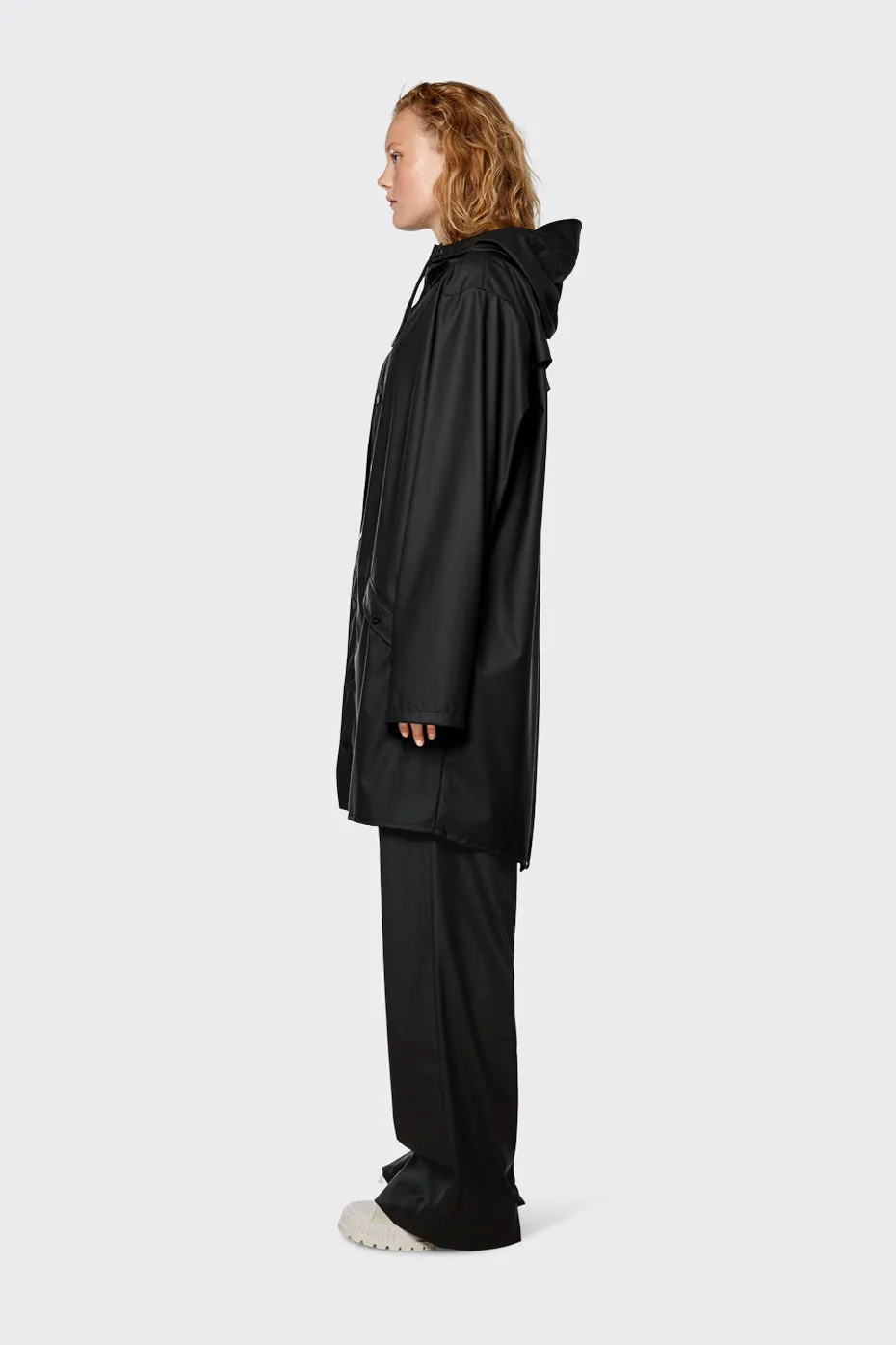 RAINS | Long Jacket - Black sold by Sisters & Co product image thumbnail 3