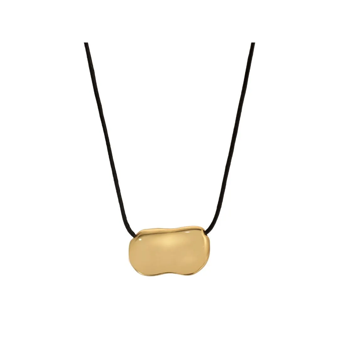 Heaven Mayhem | Pebble Necklace - Gold/Black sold by Sister & Co product image thumbnail 5