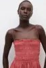Matteau | Shirred Bodice Dress - Rose sold by Sister & Co