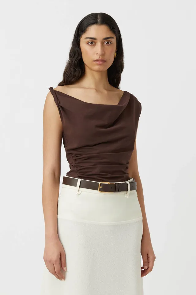 Camilla and Marc | Mara Top - Chestnut sold by Sister & Co product image thumbnail 2