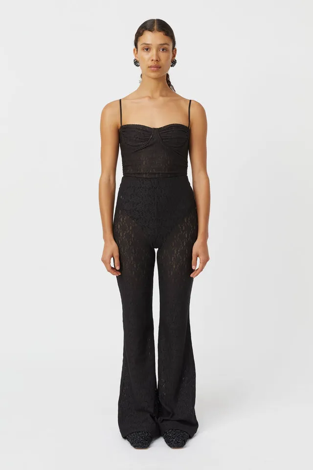 Camilla and Marc | Camille Lace Pant - Black sold by Sister & Co product image thumbnail 3