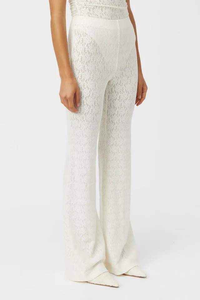 Camilla and Marc | Camille Lace Pant - Cream sold by Sister & Co product image thumbnail 2