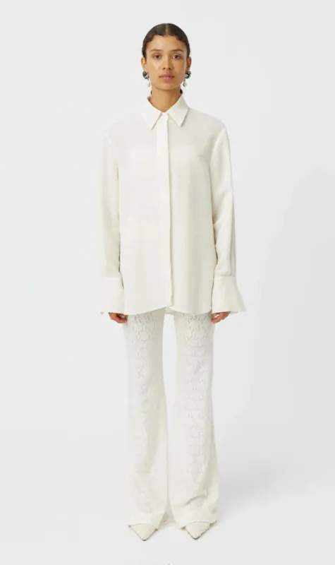 Camilla and Marc | Camille Lace Pant - Cream sold by Sister & Co