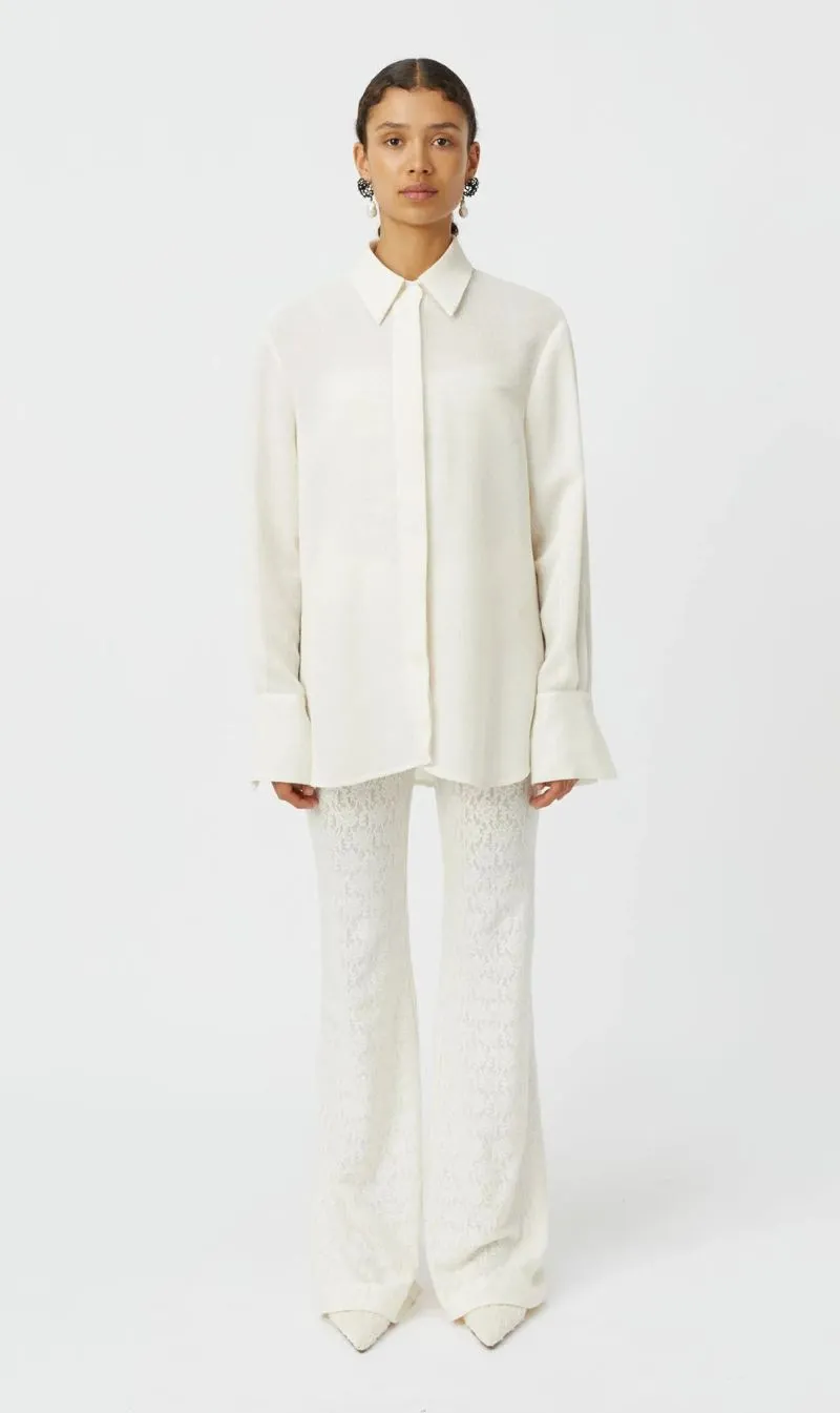 Camilla and Marc | Camille Lace Pant - Cream sold by Sister & Co