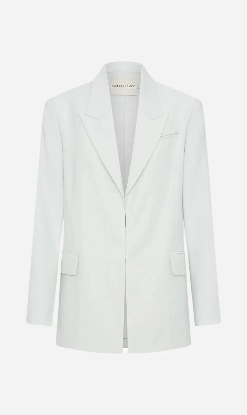 Camilla and Marc | Francis Blazer - Misty Jade sold by Sisters & Co