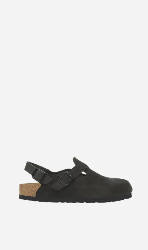 Birkenstock | Tokio II Suede Regular - Black sold by Sister & Co