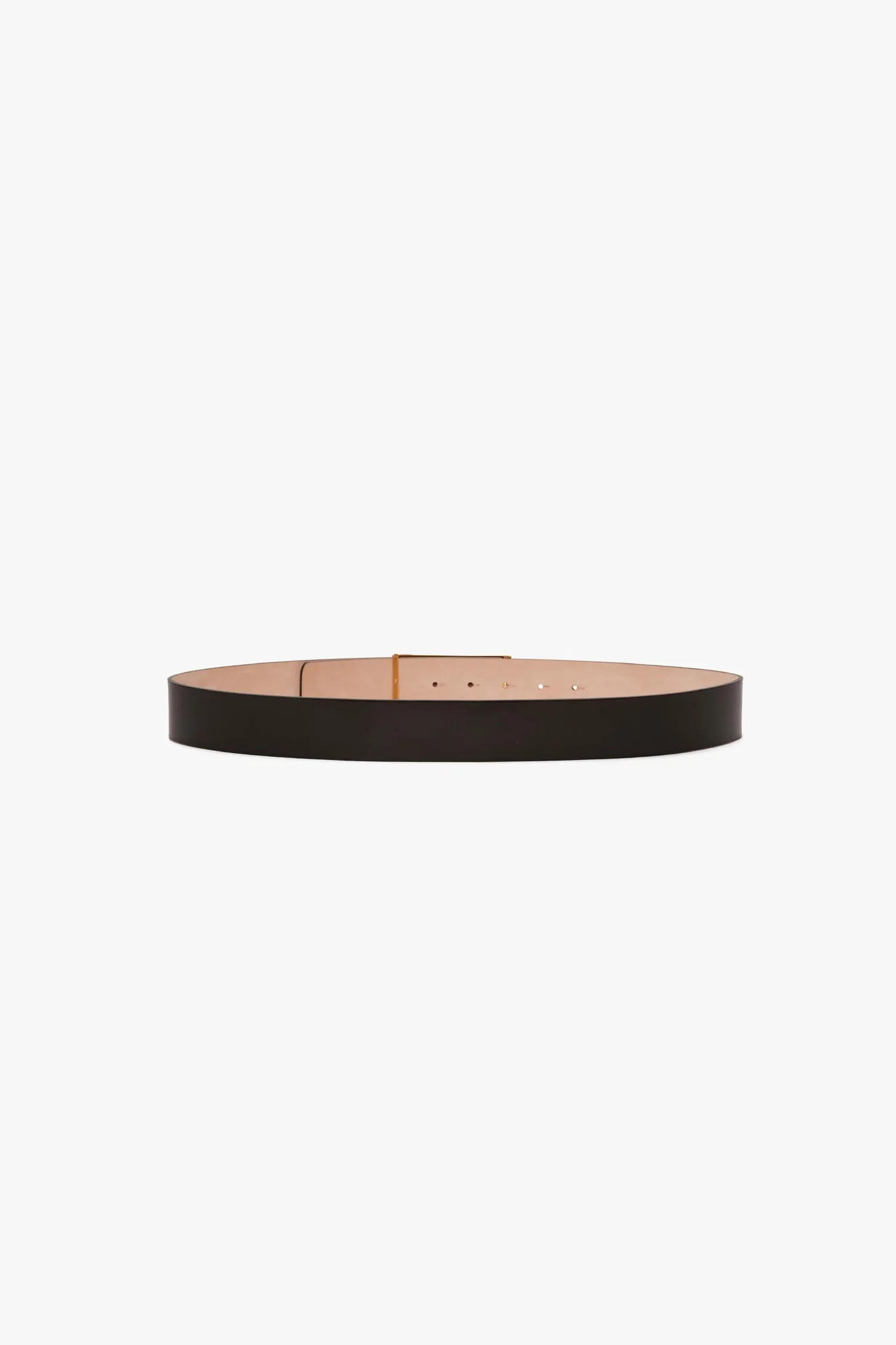 Victoria Beckham | Jumbo B Buckle Belt - Black sold by Sister & Co product image thumbnail 4