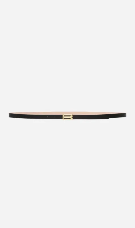 Victoria Beckham | Micro Frame Belt - Black sold by Sister & Co
