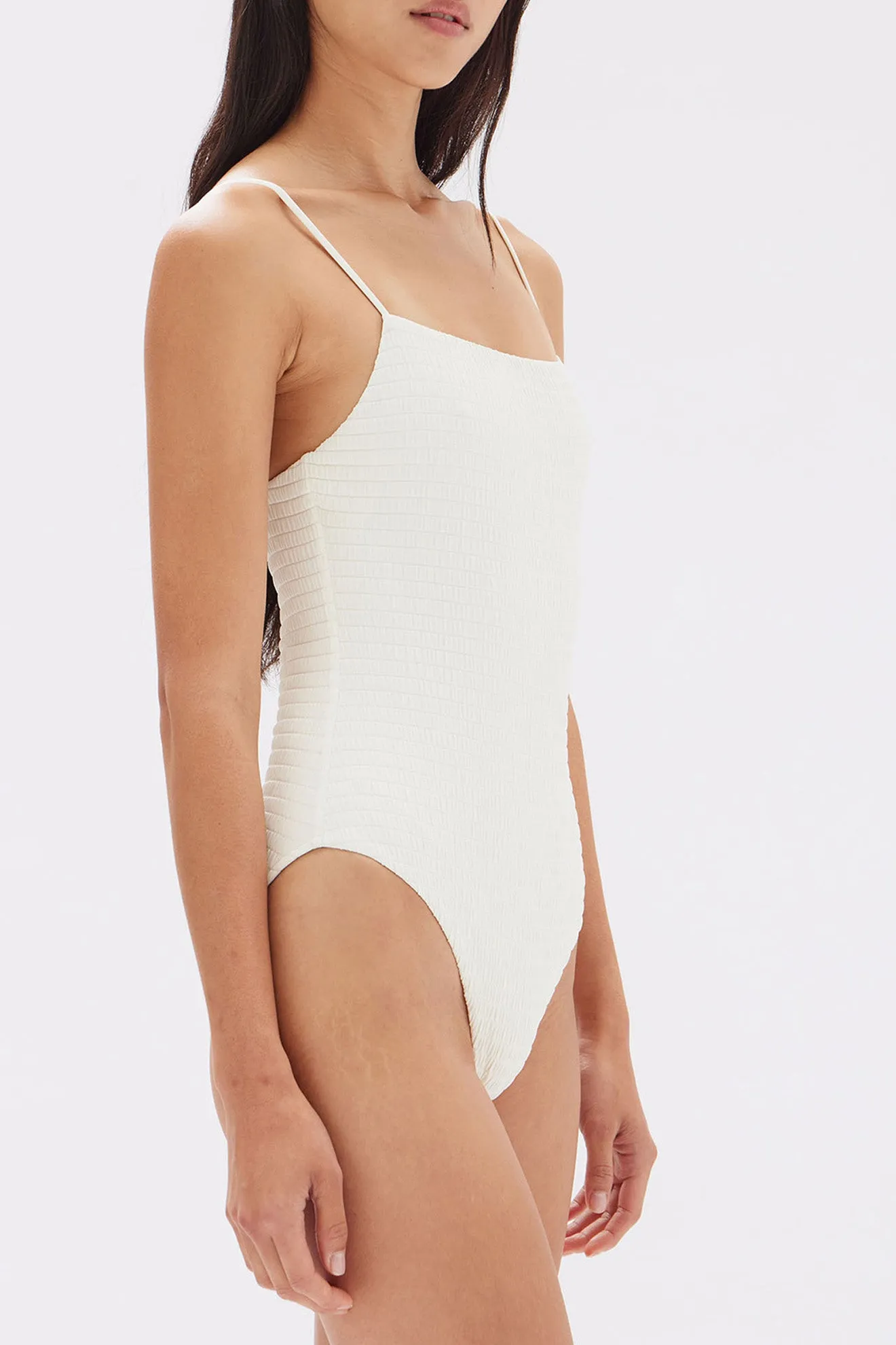 Assembly Label | Nell Textured One Piece - Cream sold by Sister & Co product image thumbnail 3