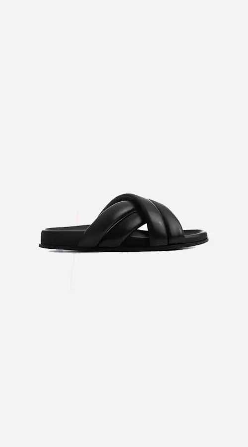 Anine Bing | Lizzie Slides - Black sold by Sister & Co