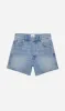 Anine Bing | Dalton Short - Bleached Blue sold by Sister & Co