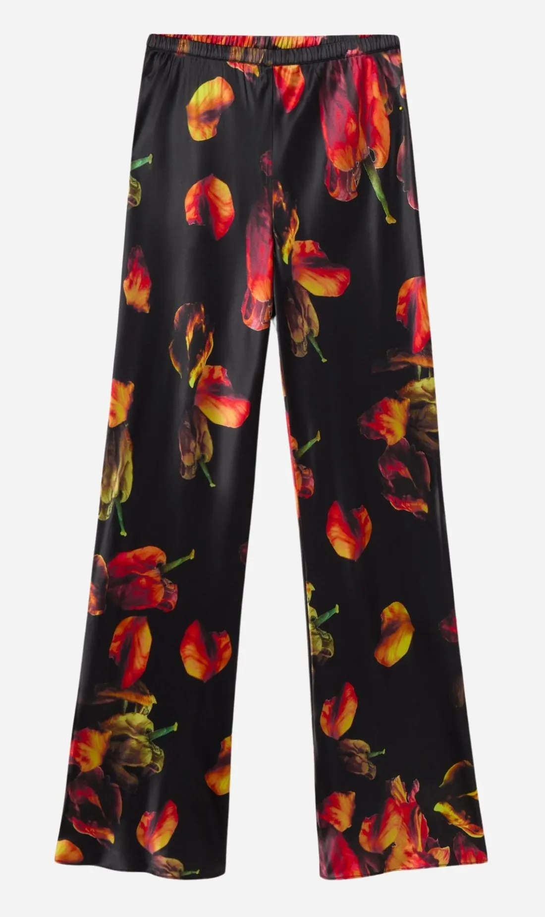 Silk Laundry | Bias Cut Pants - Tulipa Black sold by Sister & Co