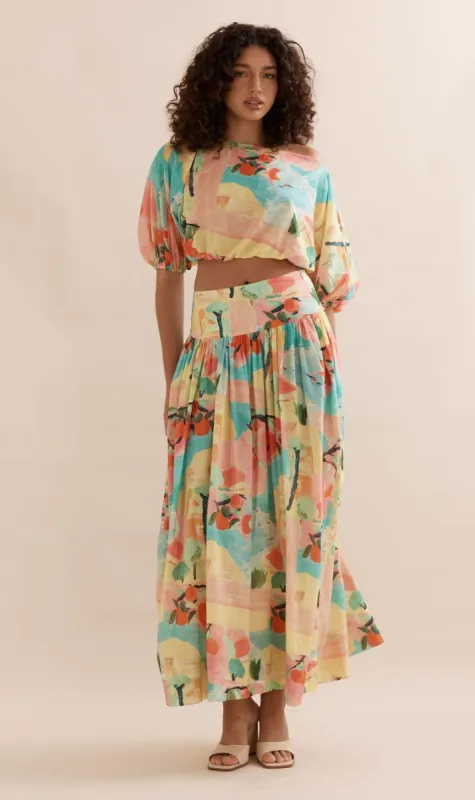 Caitlin Crisp | Coastline Crop - Capri Lawn sold by Sister & Co