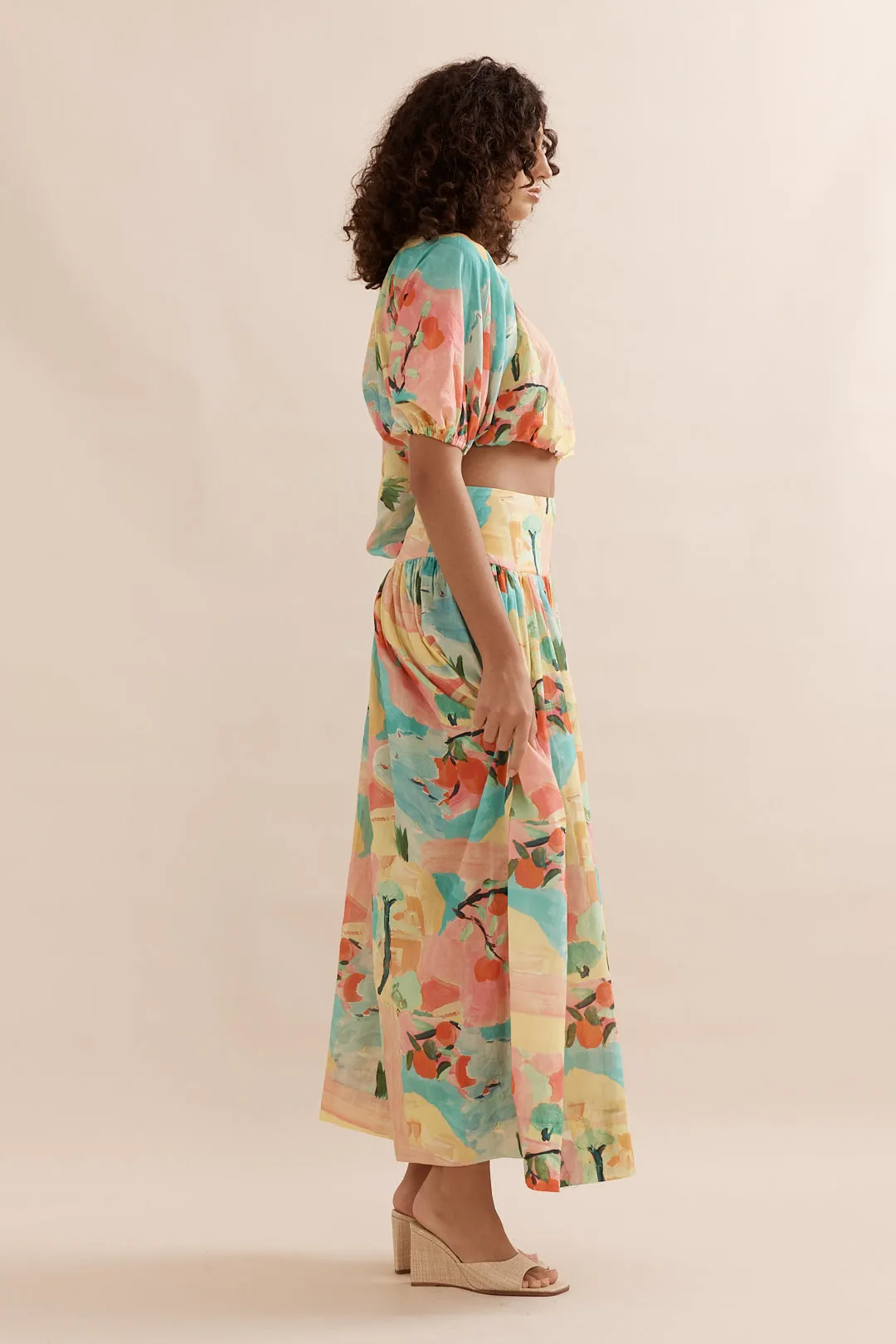 Caitlin Crisp | Coastline Crop - Capri Lawn sold by Sister & Co product image thumbnail 4