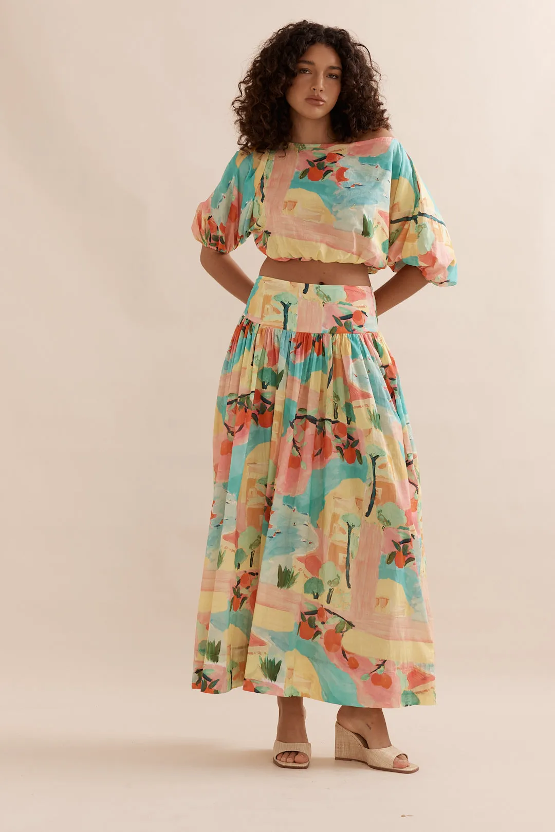 Caitlin Crisp | Coastline Crop - Capri Lawn sold by Sister & Co product image thumbnail 3