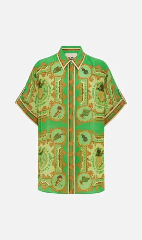 Alemais | La Musica Silk Shirt sold by Sister & Co