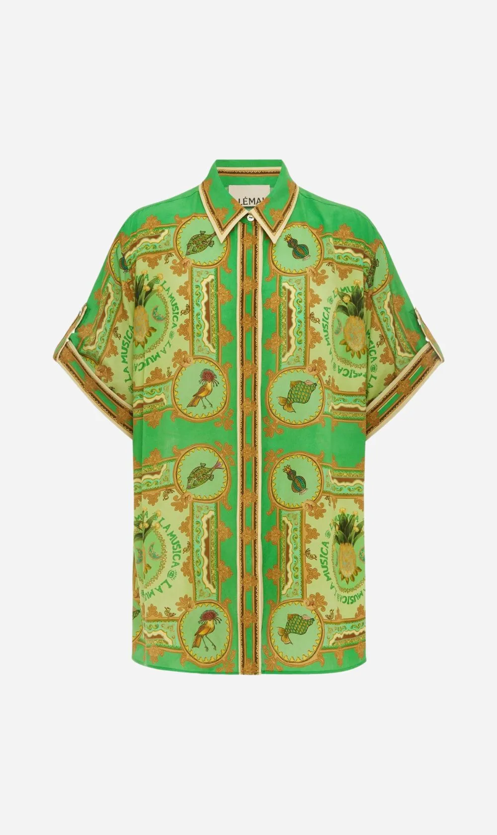 Alemais | La Musica Silk Shirt sold by Sister & Co