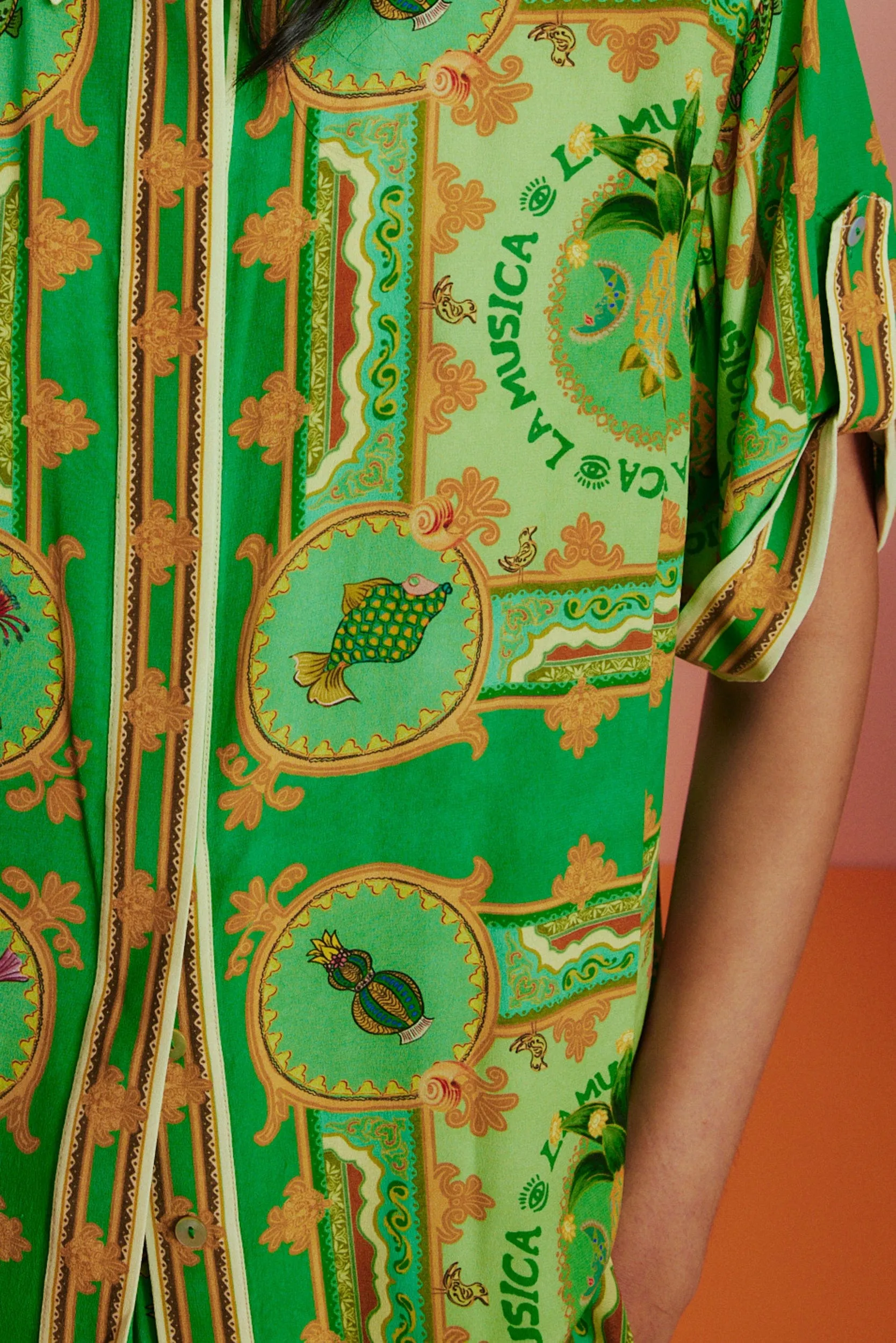 Alemais | La Musica Silk Shirt sold by Sister & Co product image thumbnail 4