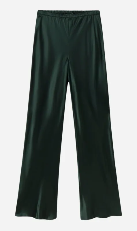 Silk Laundry | Bias Cut Pants - Scarab sold by Sister & Co