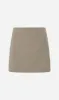 Matteau | Tailored Mini Skirt - Taupe sold by Sister & Co
