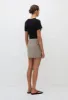 Matteau | Tailored Mini Skirt - Taupe sold by Sister & Co