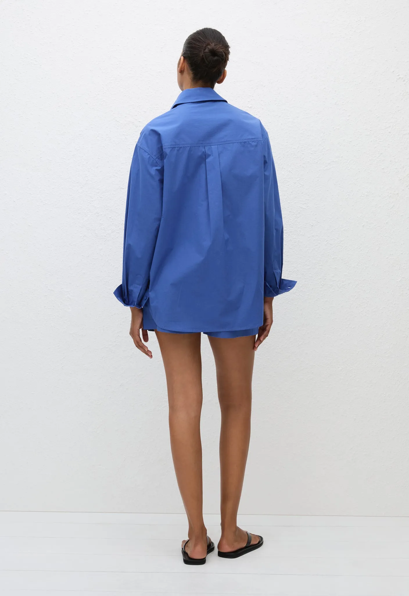 Matteau | Relaxed Shirt - Yves Blue sold by Sister & Co product image thumbnail 4
