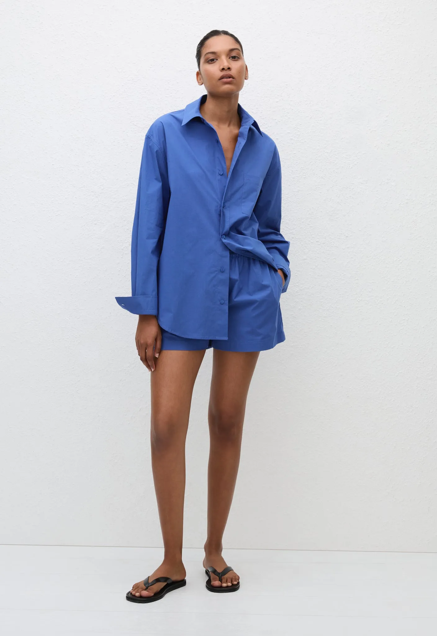 Matteau | Relaxed Shirt - Yves Blue sold by Sister & Co product image thumbnail 2