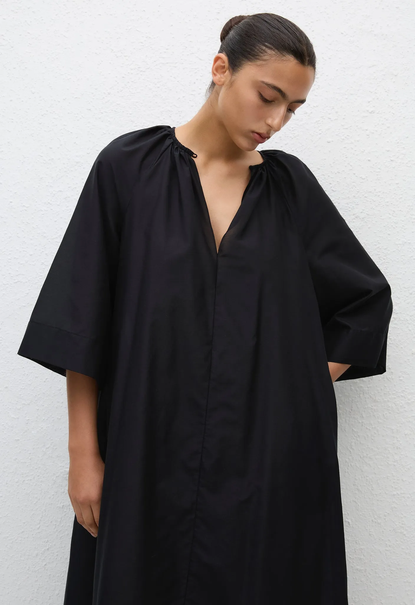Matteau | Blouson Dress - Black sold by Sister & Co product image thumbnail 3