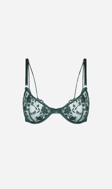 Kat the Label | Nicolette Underwire - Emerald sold by Sister & Co