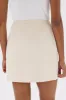 Assembly Label | Simone Cotton Linen Blend Mini Skirt - Oat Marle sold by Sister & Co