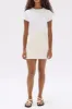 Assembly Label | Simone Cotton Linen Blend Mini Skirt - Oat Marle sold by Sister & Co