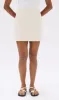 Assembly Label | Simone Cotton Linen Blend Mini Skirt - Oat Marle sold by Sister & Co