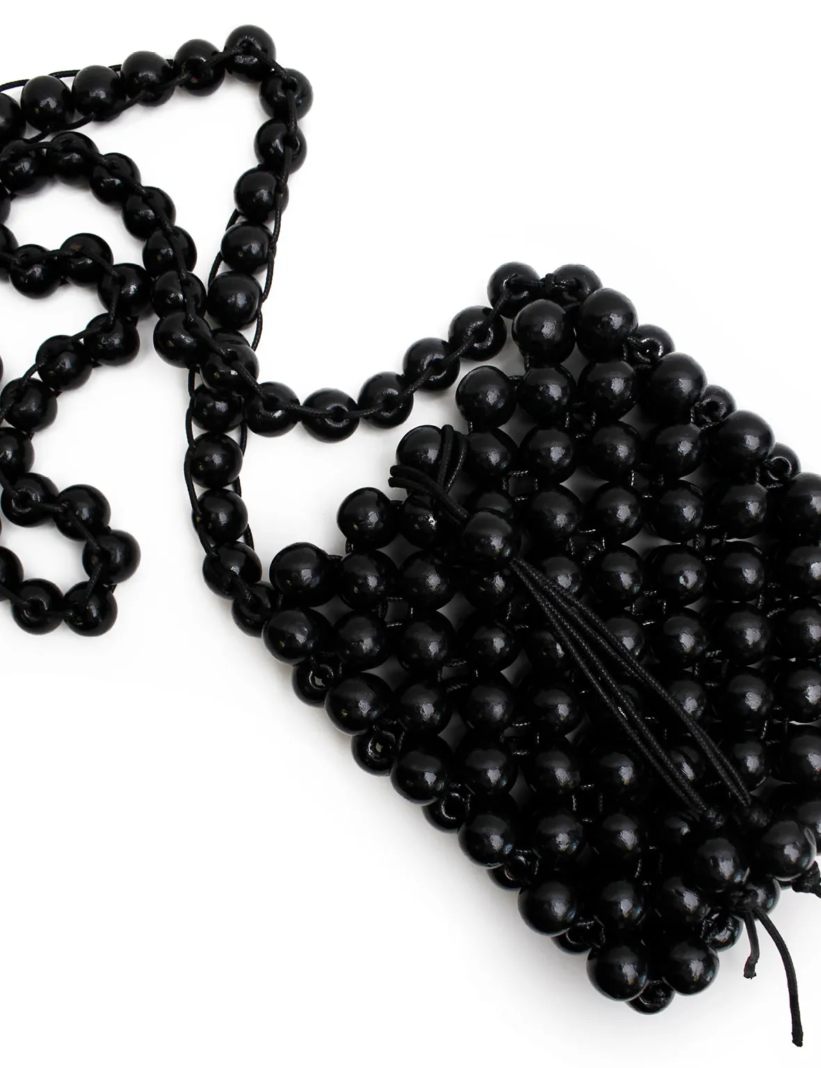 La Tribe | Beaded Crossbody Bag - Black sold by Sisters & Co product image thumbnail 5