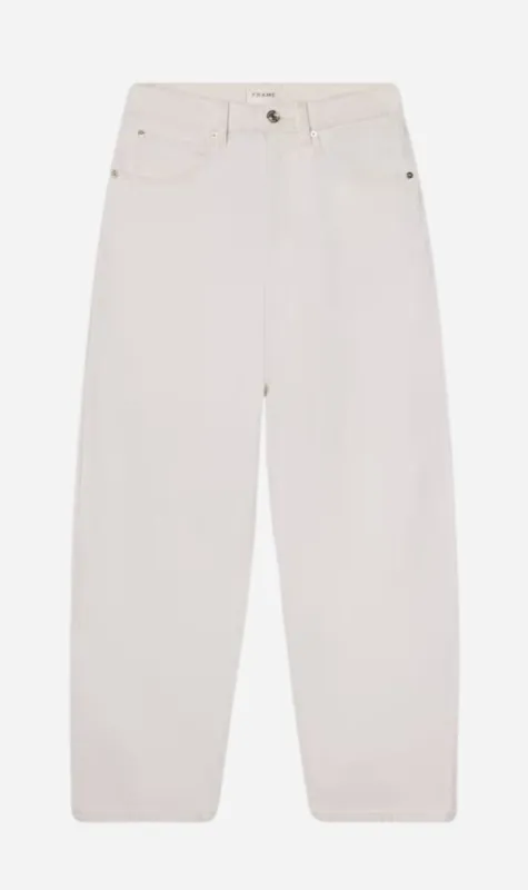 Frame Denim | Low Slung Barrel - Au Natural Clean sold by Sisters & Co
