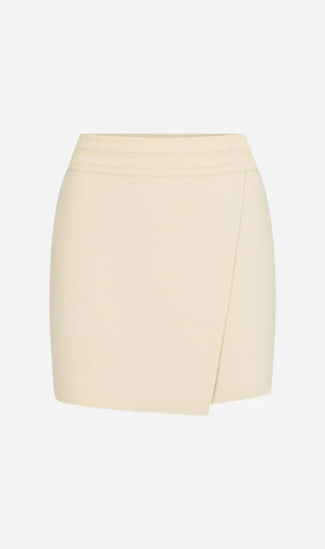 Nagnata | Marina Mini Skirt - Shell sold by Sister & Co