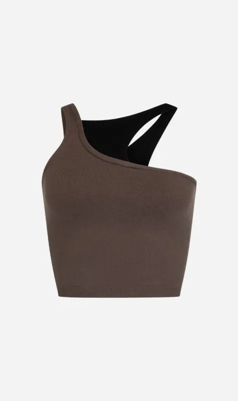 Nagnata | Retro Tank - Mocha sold by Sisters & Co