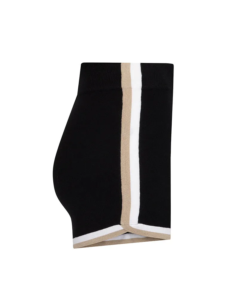 Nagnata | Retro Short 2.0 - Black / Sandstone sold by Sister & Co product image thumbnail 3