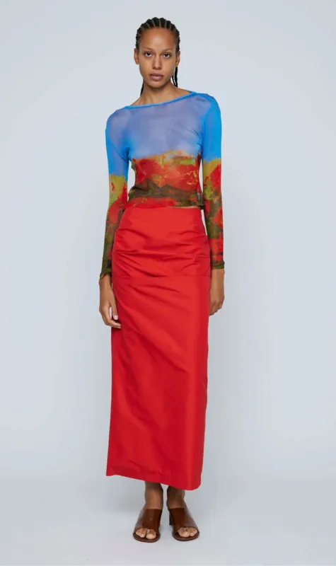 Wynn Hamlyn | Emma Maxi Skirt - Red sold by Sister & Co