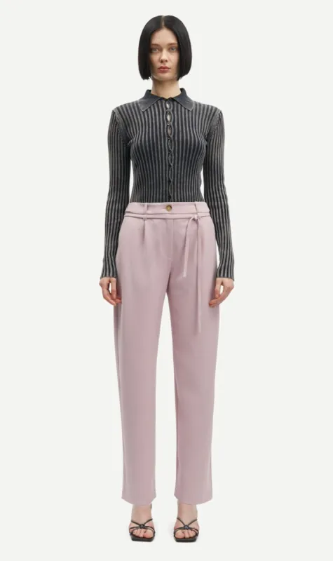 Samsoe Samsoe | Saluza Trousers - Woodrose sold by Sister & Co