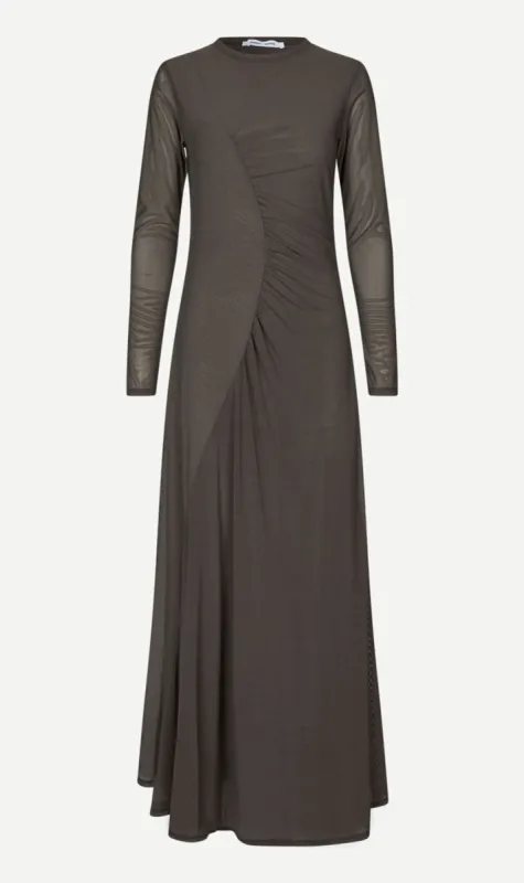 Samsoe Samsoe | Saandrea Dress - Turkish Coffee sold by Sister & Co